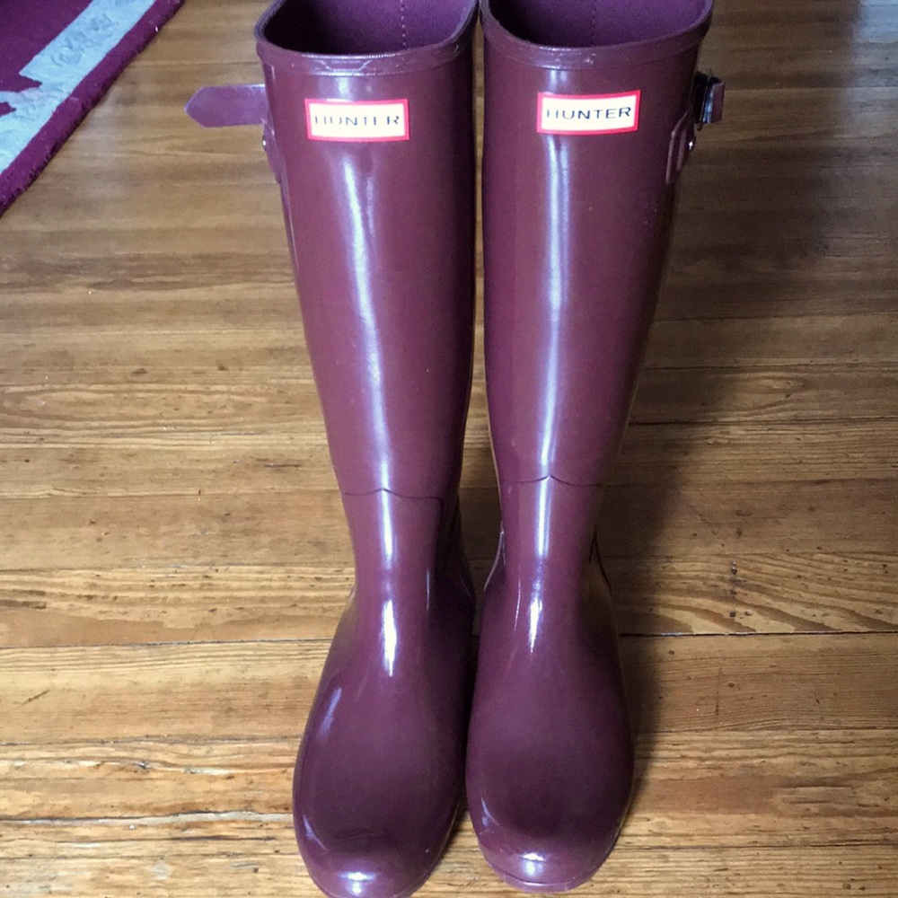 Hunter rain boots